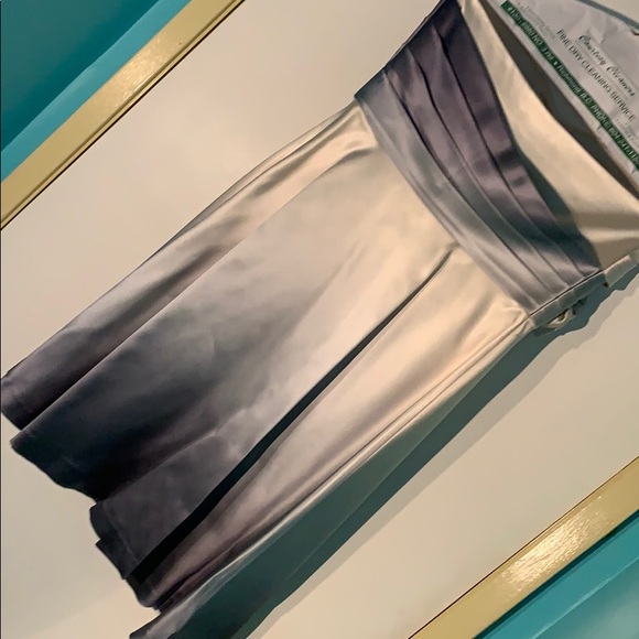 Banana Republic 100% heavy silk strapless dress - Picture 4 of 7